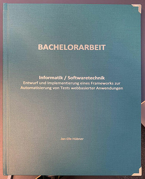 Bachelorarbeit von Jan-Ole Hübner