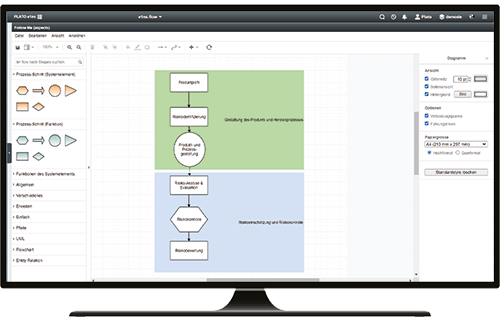 Prozesse modellieren und visualisieren mit e1ns.flow