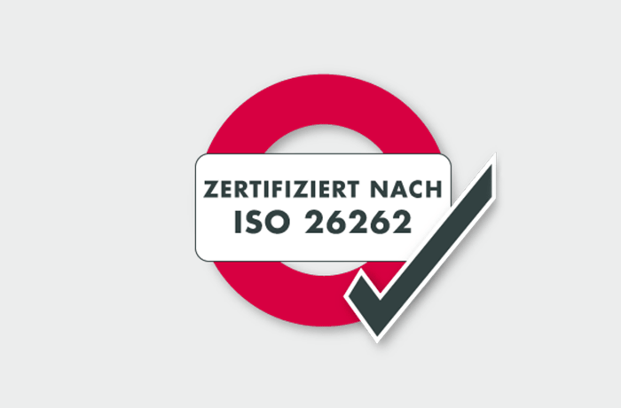 Zertifiziert nach ISO 26262